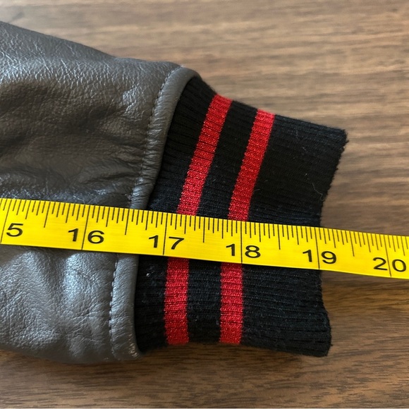 True Religion Men's Black and Gray Varsity Jacket M - Picture 11 of 11